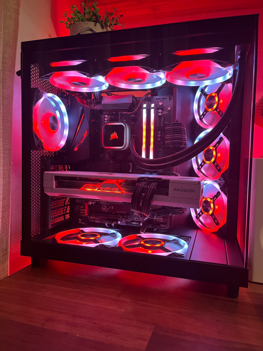 NZXT H6 Flow Gaming Midi Tower Κουτί Υπολογιστή με Πλαϊνό Παράθυρο Λευκό - Image 14