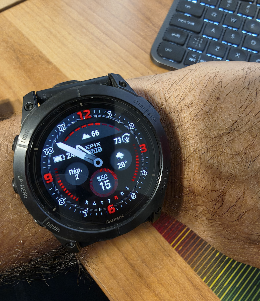Garmin Epix Pro (Gen 2) Sapphire Edition Titanium 47mm Αδιάβροχο Smartwatch με Παλμογράφο (Carbon Grey DLC Titanium with Black Band) - Image 11