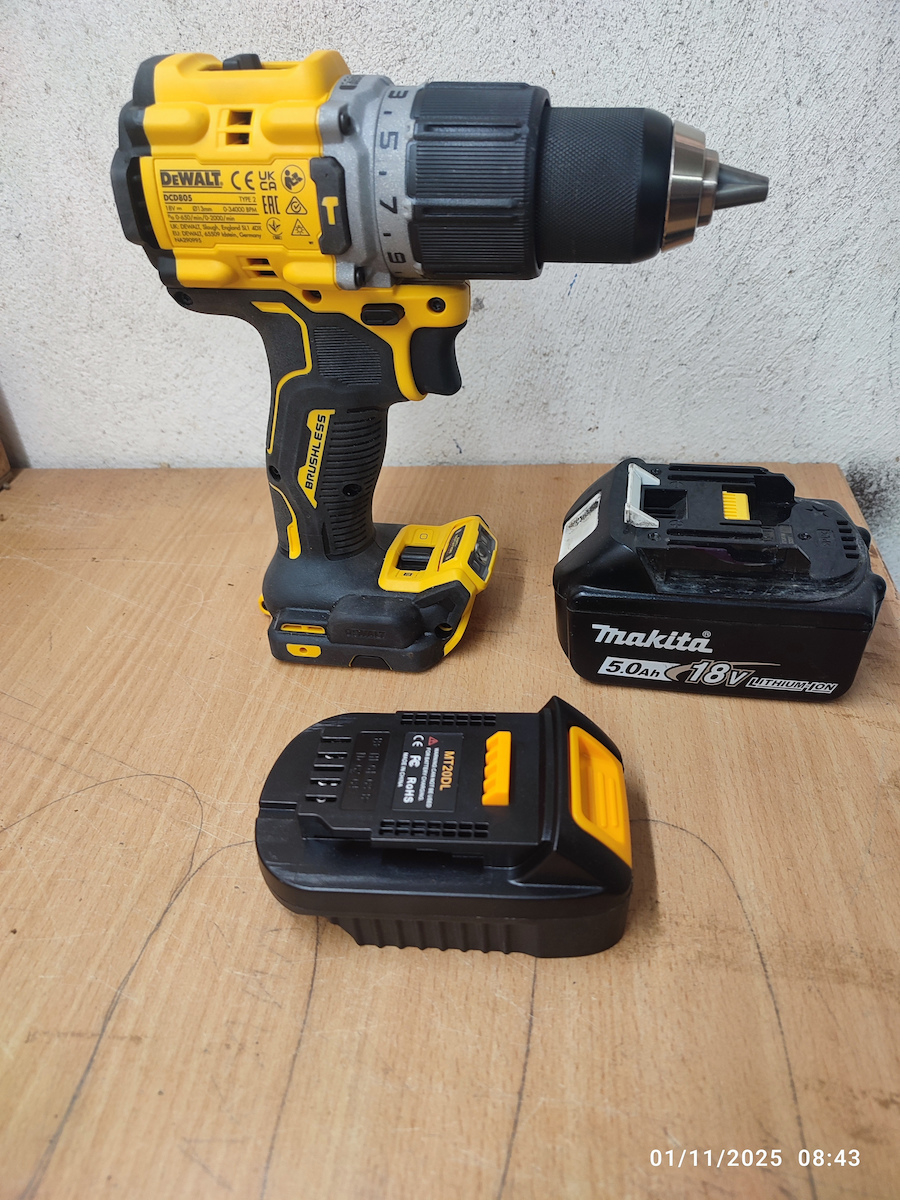 Dewalt Κρουστικό Δραπανοκατσάβιδο Μπαταρίας Solo Brushless 18V DCD805NT - Image 6