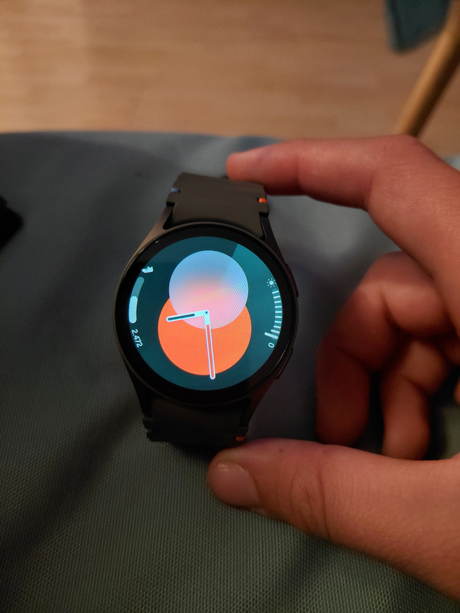 Samsung Galaxy Watch7 LTE Aluminium 40mm Αδιάβροχο με eSIM (Cream) - Image 9