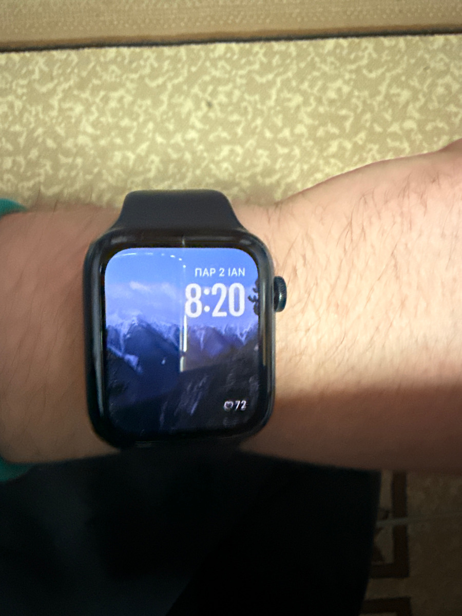 Apple Watch SE 2024 Aluminium 44mm Αδιάβροχο με Παλμογράφο (Silver με Denim Sport Band (M/L)) - Image 9