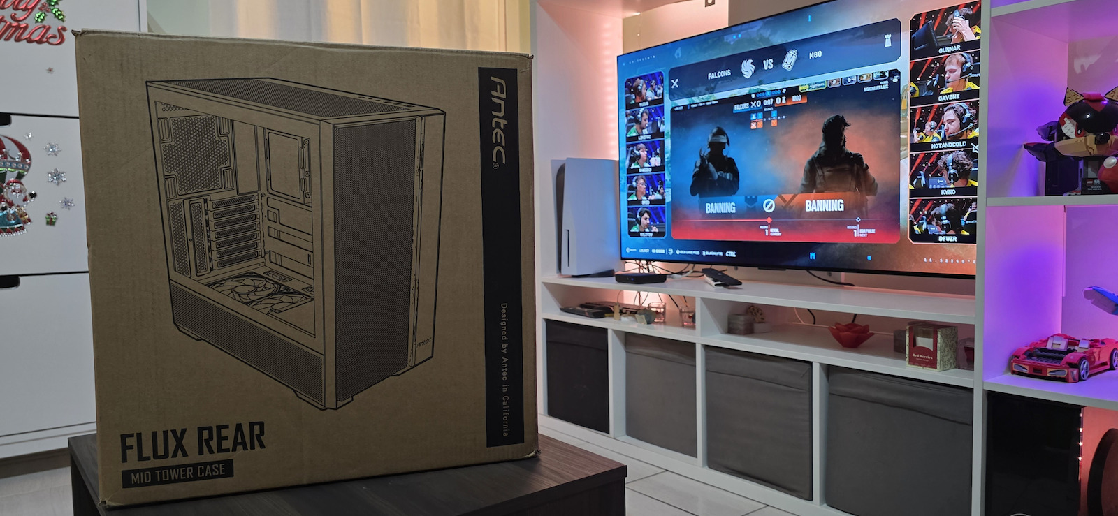 Antec FLUX REAR Midi Tower Κουτί Υπολογιστή με Πλαϊνό Παράθυρο Μαύρο - Image 12