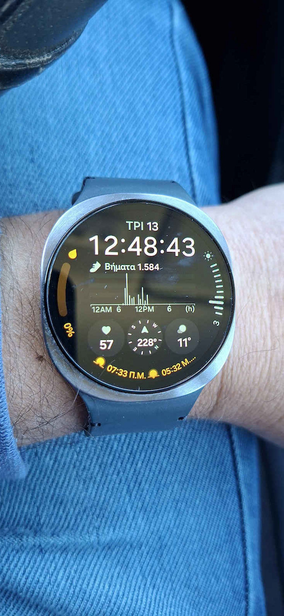 Samsung Galaxy Watch8 LTE Aluminium 40mm Αδιάβροχο με eSIM και Παλμογράφο (Dark Gray) - Image 12