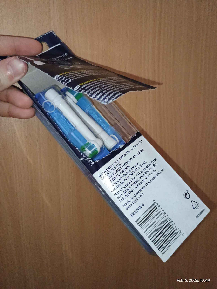 Oral-b Precision Clean Cleanmaximiser Xl Pack Ανταλλακτικές Κεφαλές Ηλεκτρική Οδοντόβουρτσα 6τμχ - Image 12
