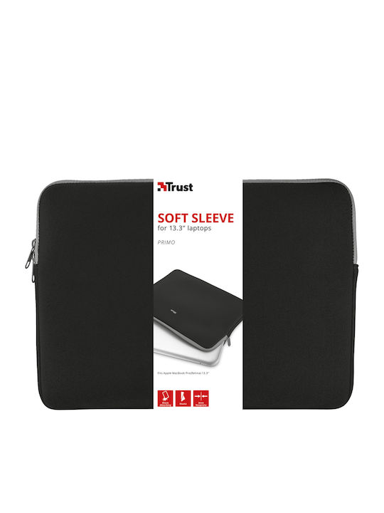 Trust Primo Soft Sleeve 13.3" με Θύρα USB σε Μαύρο χρώμα - Image 6