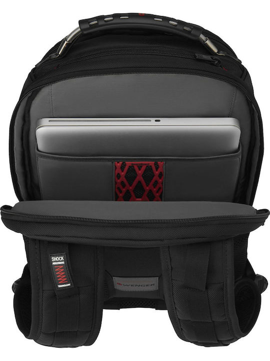 Wenger Ibex Τσάντα Πλάτης για Laptop 16" με Θύρα USB σε Μαύρο χρώμα - Image 6