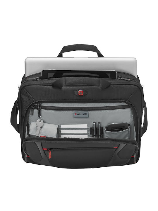 Wenger Sensor Τσάντα Ώμου / Χειρός για Laptop 15" σε Μαύρο χρώμα - Image 4