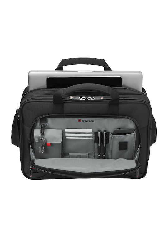 Wenger Prospectus Τσάντα Ώμου / Χειρός για Laptop 16" σε Μαύρο χρώμα - Image 3