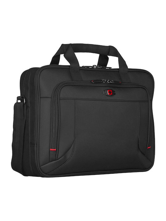 Wenger Prospectus Τσάντα Ώμου / Χειρός για Laptop 16" σε Μαύρο χρώμα - Image 5