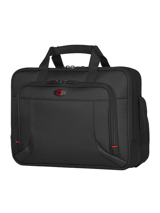 Wenger Prospectus Τσάντα Ώμου / Χειρός για Laptop 16" σε Μαύρο χρώμα - Image 6