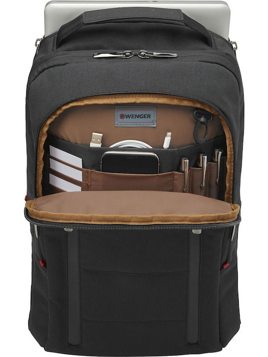 Wenger City Traveler Carry-On Τσάντα Πλάτης για Laptop 16" σε Μαύρο χρώμα - Image 2