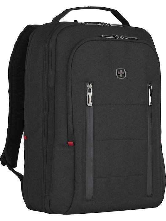 Wenger City Traveler Carry-On Τσάντα Πλάτης για Laptop 16" σε Μαύρο χρώμα - Image 6