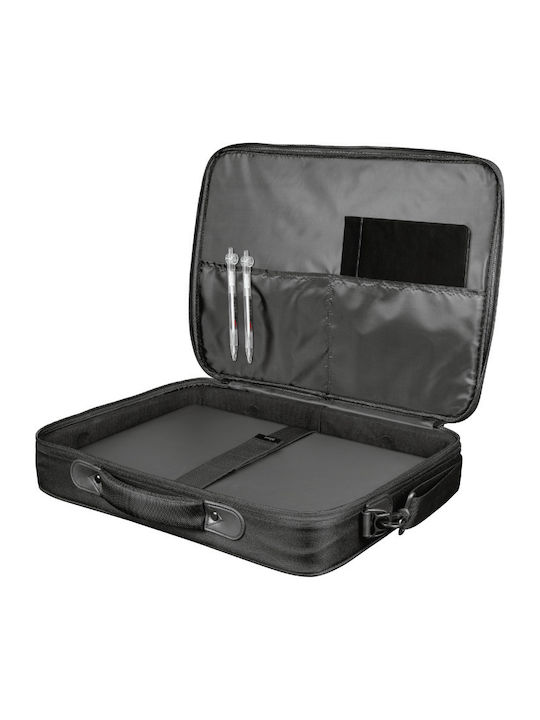 Trust Atlanta Τσάντα Ώμου / Χειρός για Laptop 16" σε Μαύρο χρώμα - Image 2