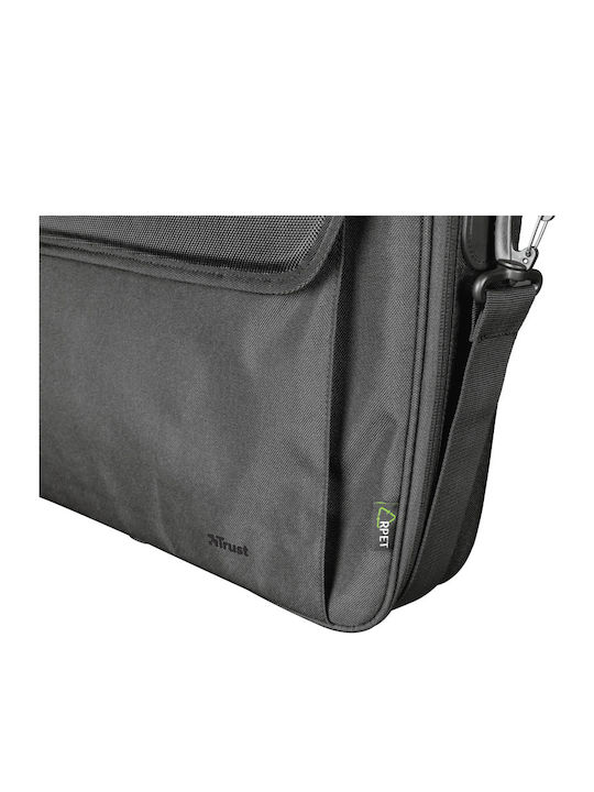 Trust Atlanta Τσάντα Ώμου / Χειρός για Laptop 16" σε Μαύρο χρώμα - Image 5