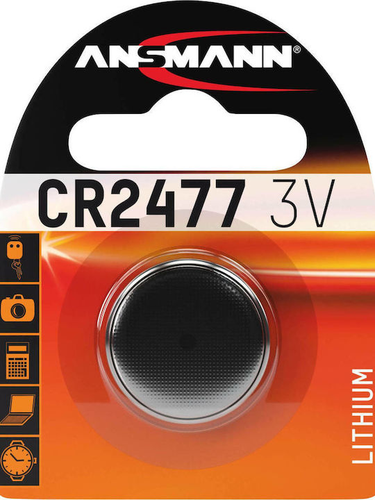Ansmann Μπαταρία Λιθίου Ρολογιών CR2477 3V 1τμχ - Image 2