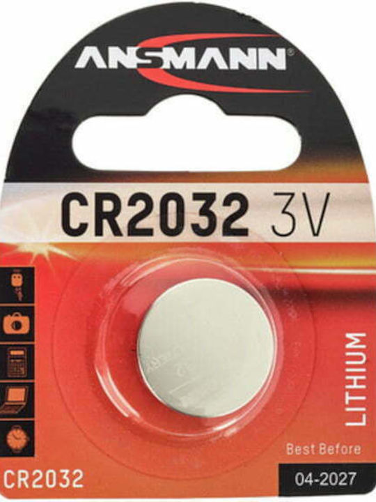 Ansmann Μπαταρία Λιθίου Ρολογιών CR2032 3V 1τμχ - Image 4