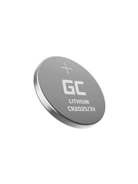 Green Cell Μπαταρίες Λιθίου Ρολογιών CR2025 3V 5τμχ - Image 2
