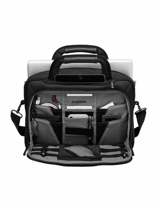 Wenger BC Pro Τσάντα Ώμου / Χειρός για Laptop 13.3" σε Μαύρο χρώμα - Image 4