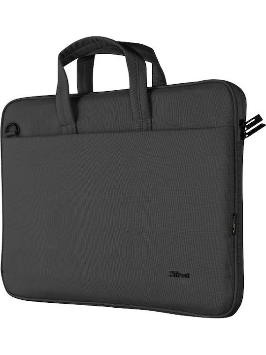 Trust Bologna Τσάντα Ώμου / Χειρός για Laptop 16" σε Μαύρο χρώμα - Image 4