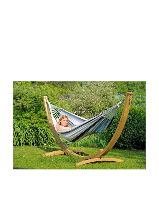 Amazonas Apollo Set Αιώρα Υφασμάτινη με Βάση Fuego 210x140x104εκ. AZ-6010125 AZ-1951000-4045400 - Image 3