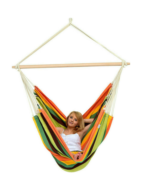 Amazonas Brasil Gigante Αιώρα-Κάθισμα Υφασμάτινη Esmeralda 200x140x140εκ. AZ-2030330 - Image 2