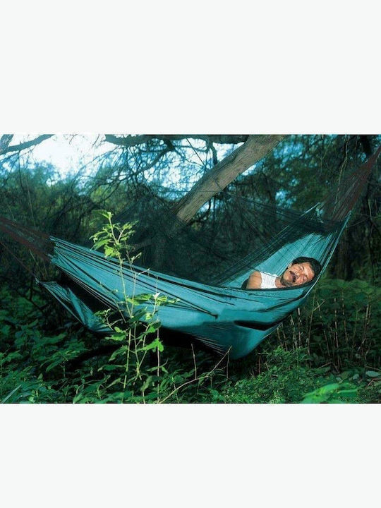 Amazonas Moskito Traveller Αιώρα Αλεξίπτωτο Υφασμάτινη Πράσινη 220x140x140εκ. AZ-1030200 - Image 2