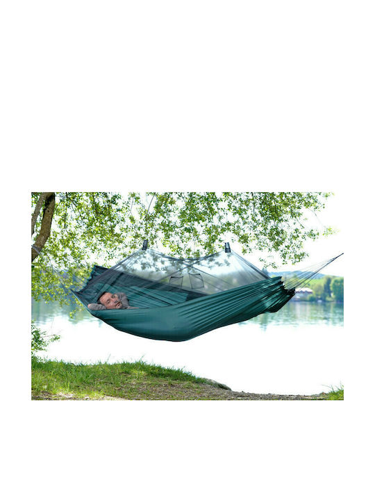 Amazonas Moskito Traveller Αιώρα Αλεξίπτωτο Υφασμάτινη Πράσινη 220x140x140εκ. AZ-1030200 - Image 4