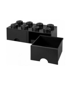 Alternative view of LEGO Παιδικό Κουτί Αποθήκευσης από Πλαστικό 8 Knobs Μαύρο 50x25x17cm 40061733