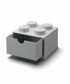 Alternative view of LEGO Παιδικό Κουτί Αποθήκευσης από Πλαστικό 4 Knobs Γκρι 32x16x11cm 40201740