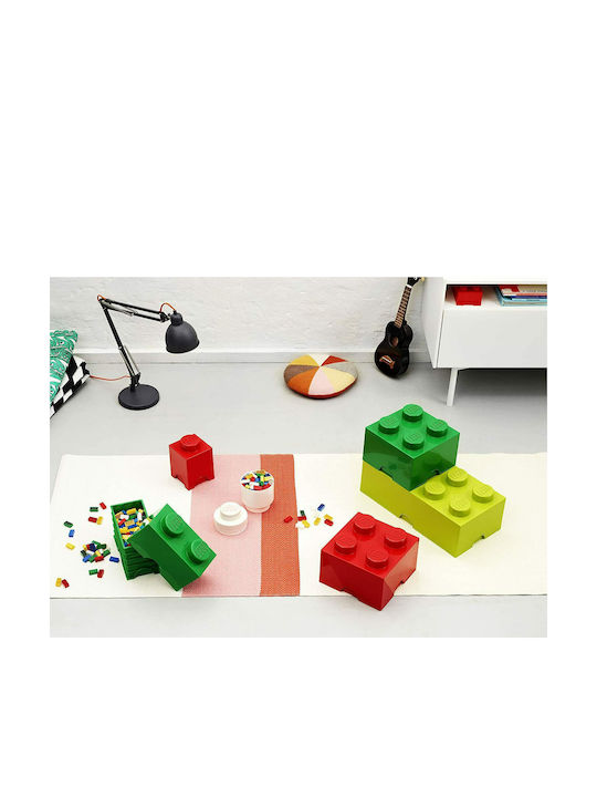 LEGO Παιδικό Κουτί Αποθήκευσης από Πλαστικό 1 Round Κόκκινο 12x12x12cm 40301730 - Image 2