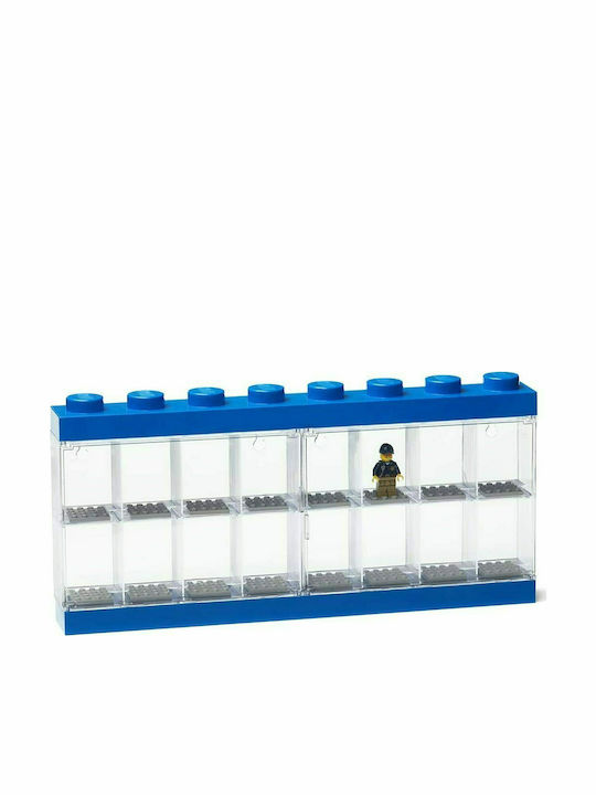 LEGO Παιδικό Κουτί Αποθήκευσης από Πλαστικό Display Case 16 Μπλε 38x18cm 40660005 - Image 3