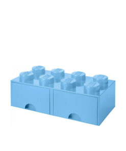Alternative view of LEGO Παιδικό Κουτί Αποθήκευσης από Πλαστικό 8 Knobs Γαλάζιο 50x25x17cm 40061736