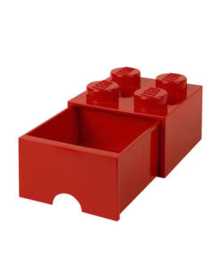 LEGO Παιδικό Κουτί Αποθήκευσης από Πλαστικό 4 Knobs Κόκκινο 25x25x18cm 40051730