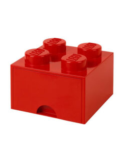 Alternative view of LEGO Παιδικό Κουτί Αποθήκευσης από Πλαστικό 4 Knobs Κόκκινο 25x25x18cm 40051730