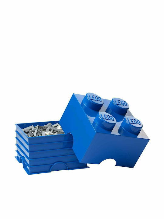 LEGO Παιδικό Κουτί Αποθήκευσης από Πλαστικό 4-Stud Μπλε 25x25x18cm 40031731 - Image 4
