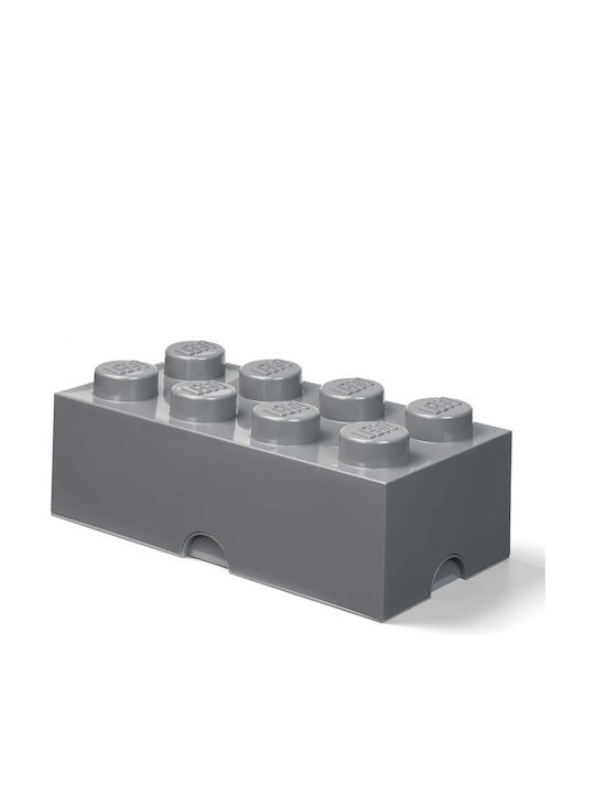 LEGO Παιδικό Κουτί Αποθήκευσης από Πλαστικό 8-Stud Γκρι 50x25x17cm 40041740 - Image 2