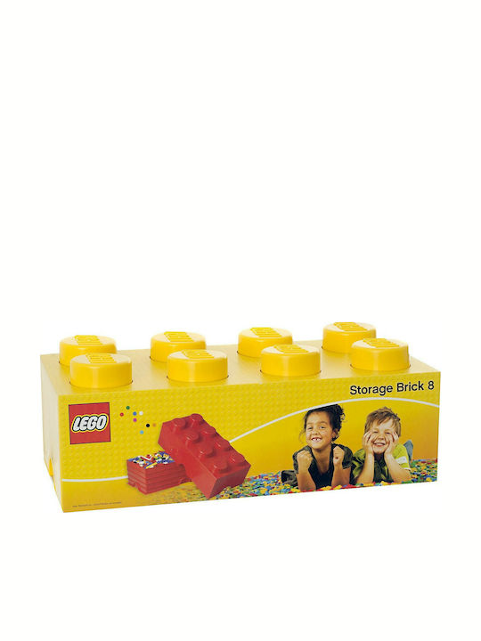 LEGO Παιδικό Κουτί Αποθήκευσης από Πλαστικό 8-Stud Κίτρινο 50x25x17cm 40041732 - Image 2