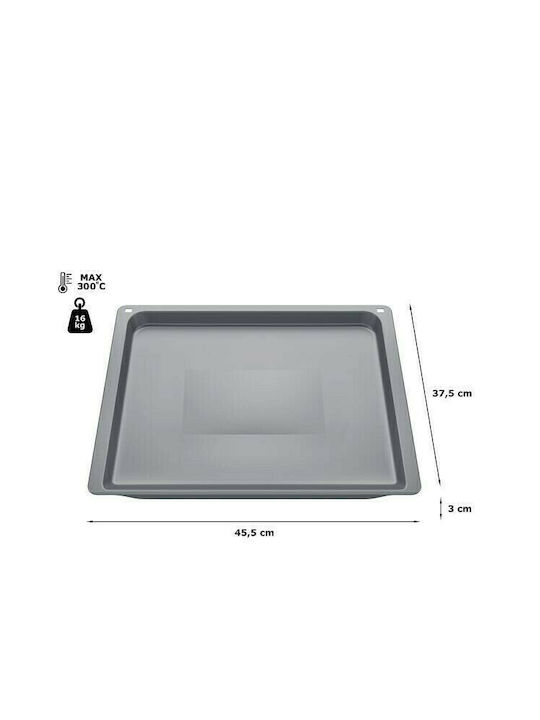 Bosch Ταψί Φούρνου Αλουμινίου 37.5x46.5cm HEZ531010 - Image 3