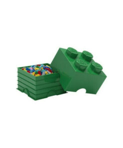 Alternative view of LEGO Παιδικό Κουτί Αποθήκευσης από Πλαστικό 4-Stud Πράσινο 25x25x18cm 40031734