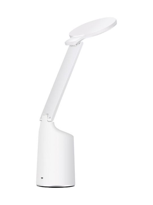 Active Jet Aje-Future Επαναφορτιζόμενο LED Φωτιστικό Γραφείου σε Λευκό Χρώμα AJE-FUTURE - Image 2
