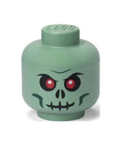 LEGO Παιδικό Κουτί Αποθήκευσης από Πλαστικό Skeleton Πράσινο 16x16x18cm 40310803