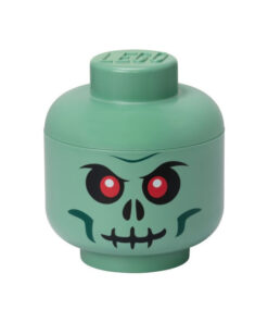 Alternative view of LEGO Παιδικό Κουτί Αποθήκευσης από Πλαστικό Skeleton Πράσινο 16x16x18cm 40310803