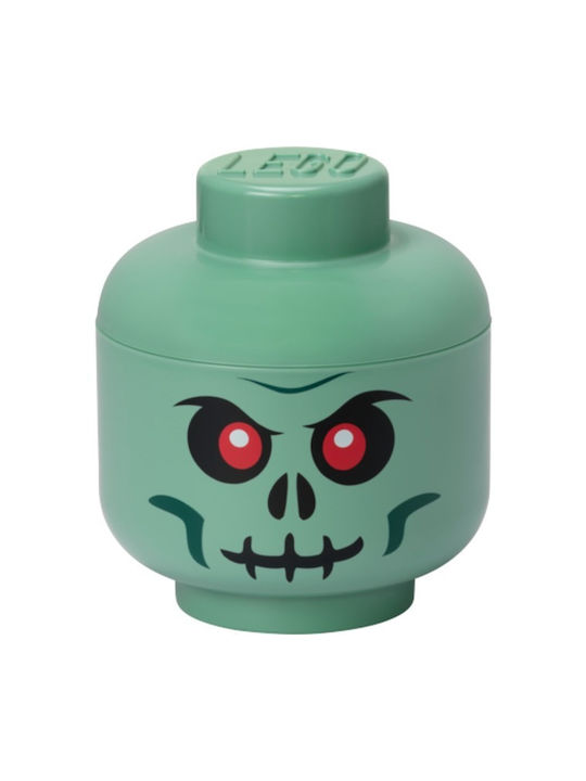 LEGO Παιδικό Κουτί Αποθήκευσης από Πλαστικό Skeleton Πράσινο 16x16x18cm 40310803 - Image 2