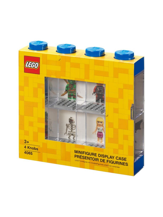 LEGO Παιδικό Κουτί Αποθήκευσης από Πλαστικό Display Case 8 Mini Figures Μπλε 19.1x18.4x18.4cm 40650005 - Image 2