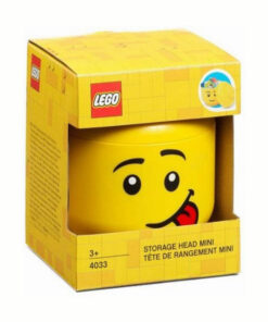 Alternative view of LEGO Παιδικό Κουτί Αποθήκευσης από Πλαστικό Head Κίτρινο 10x10x11cm 40331726