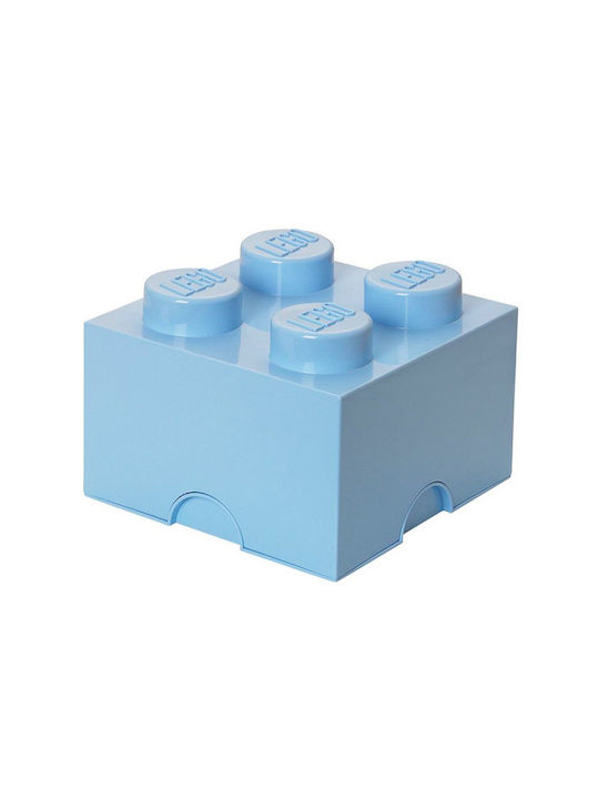 LEGO Παιδικό Κουτί Αποθήκευσης από Πλαστικό 4-Stud Γαλάζιο 25x25x18cm 40031736