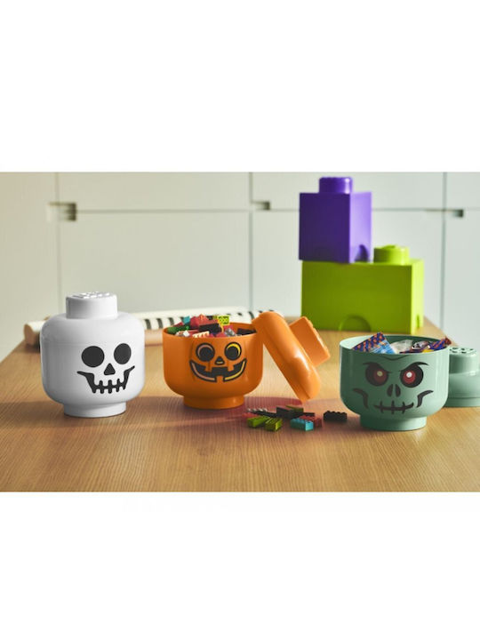 LEGO Παιδικό Κουτί Αποθήκευσης από Πλαστικό Mini Skeleton Πράσινο 10.2x12x10.2cm 40330805 - Image 3