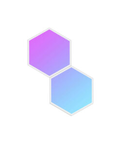 Govee Διακοσμητικό Φωτιστικό Glide Hexa Expansion Pack LED RGBIC Hexagon 2τμχ H1061002