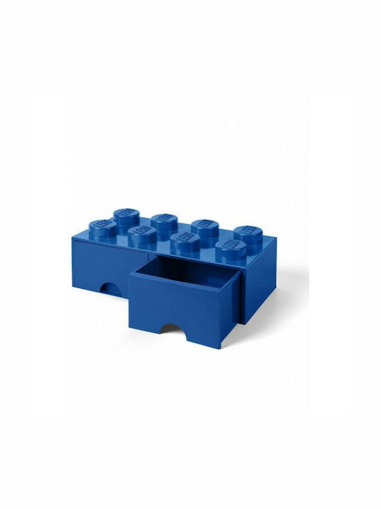 LEGO Παιδικό Κουτί Αποθήκευσης από Πλαστικό Brick Μπλε 50x25x18cm 40061731