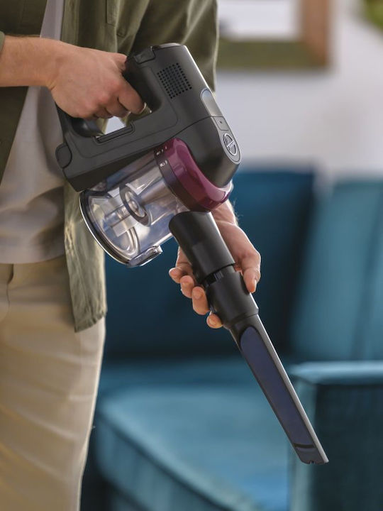 Hoover HF410H 011 Επαναφορτιζόμενη Σκούπα 2 σε 1 Stick & Χειρός 25.2V Μαύρη - Image 56